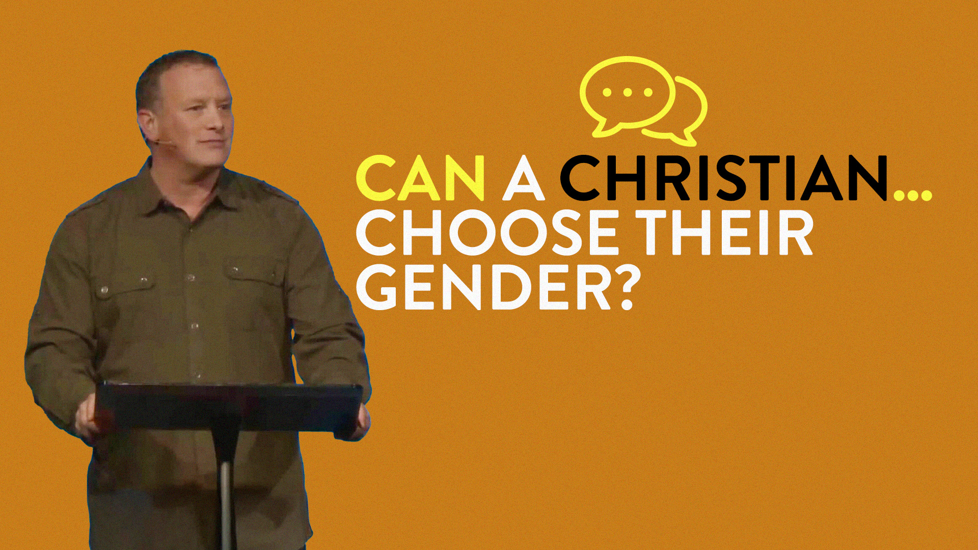 Can a Christian.. Choose Their Gender?